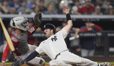 Red Sox lose to Yankees 9-6 after Volpe homers, hit by Buehler's pitch