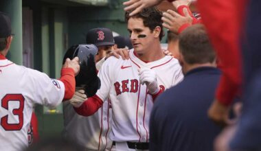 Roman Anthony's first MLB hit and sliding catch lead Red Sox to victory over Rays