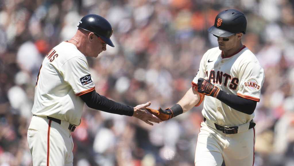 Heliot Ramos drives in four runs as Giants rally to beat Red Sox 9-5