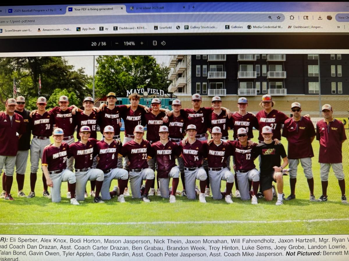 Pine Island Baseball Makes History