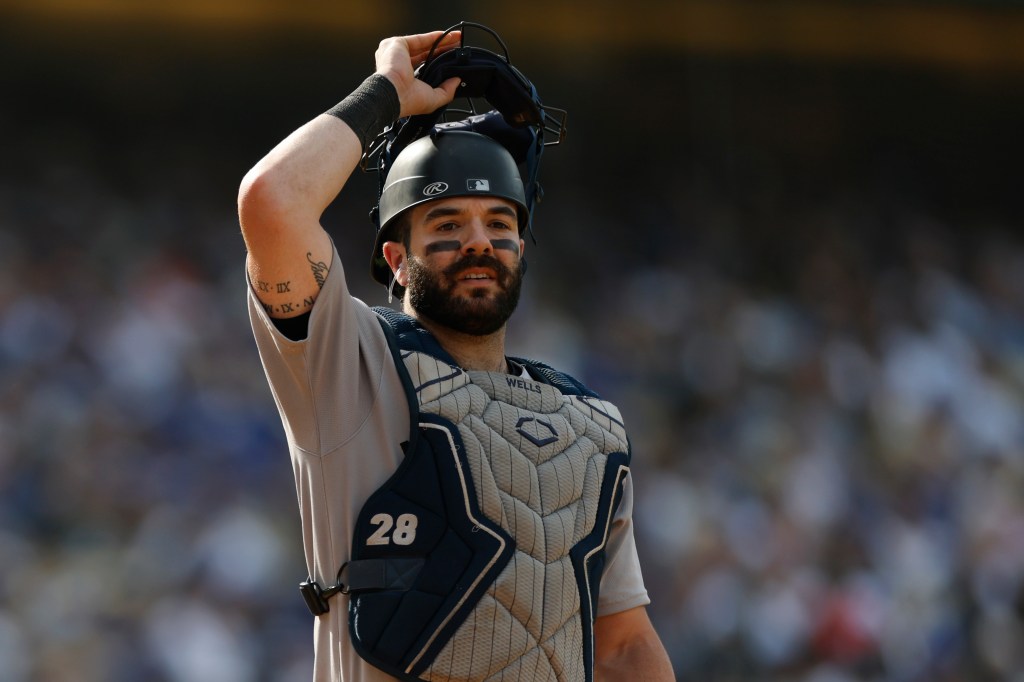 Yankees catcher Austin Wells.