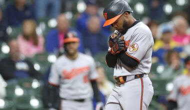 Orioles and Rays lineups in Tampa