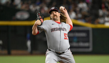 Chafin goes on IL with hamstring strain, Loutos joins Nats bullpen