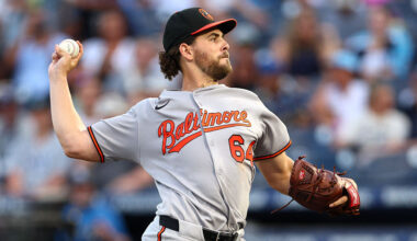 Baltimore's arms dazzle in 5-1 win to even series (updated)