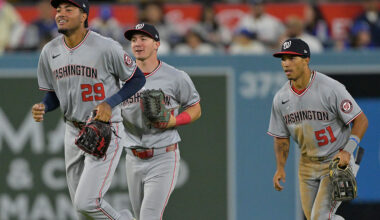 Nats blast five homers to topple Dodgers (updated)