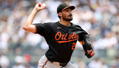 Eflin hit hard early, Orioles no-hit for seven innings in 9-0 loss (X-rays negative on Westburg)