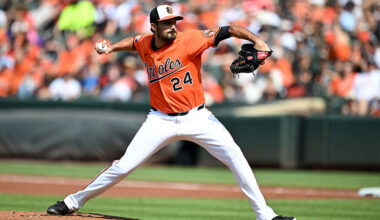 Eflin leaves start with back tightness, Orioles lose 11-3 (updated)