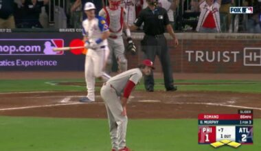 Schwellenbach strikes out 12 and Murphy hits grand slam to lift Braves over Phillies