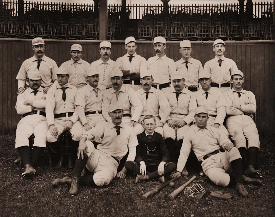 The 1889 Alleghenys, a year before their top players left for the Players' League. (Mark Rucker/Transcendental Graphics via Getty Images)