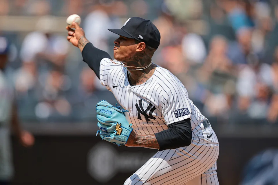 New York Yankees starting pitcher Marcus StromanVincent Carchietta-Imagn Images