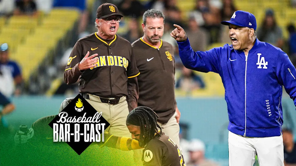 Padres vs. Dodgers series gets heated, managers ejected

AP Photo/Mark J. Terrill

Photo by Keith Birmingham/MediaNews Group/Pasadena Star-News via Getty Images
