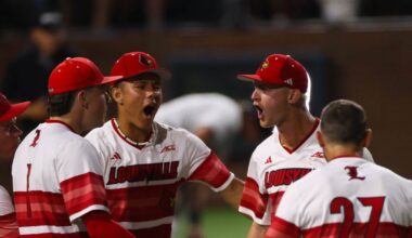 Louisville baseball takes down No. 1 overall seed Vandy, 3-2