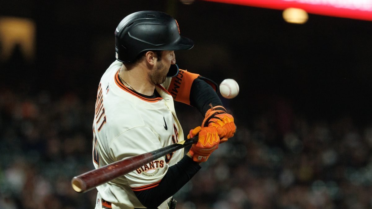 Inside pitches frustrate Giants after Casey Schmitt hit on wrist – NBC Sports Bay Area & California