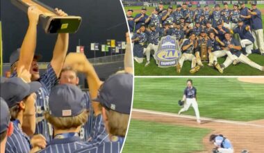 Pennsylvania high school baseball team wins state title on balk
