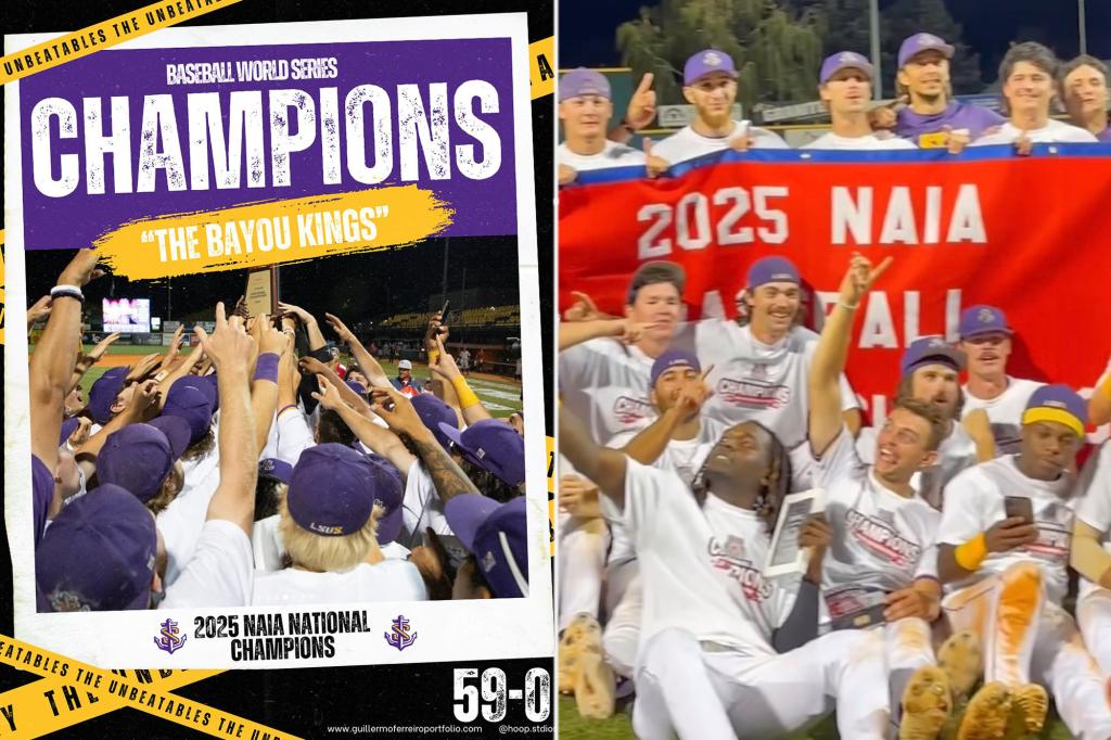 LSU Shreveport finishes college baseball season with 59-0 record