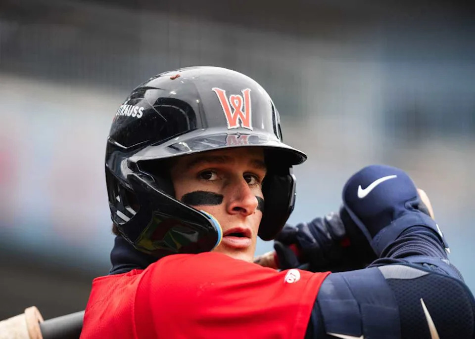 Red Sox top prospect Roman Anthony gets ready for an at-bat © WooSox Photo&sol;Ashley Green &sol; USA TODAY NETWORK via Imagn Images