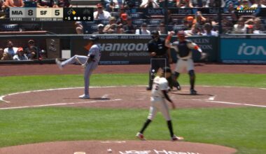 Marlins’ Dane Myers epically snaps bat over leg in meltdown – NBC Sports Bay Area & California