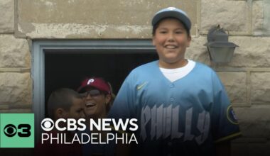 Malvern family surprised by Phillies, local company with backyard makeover