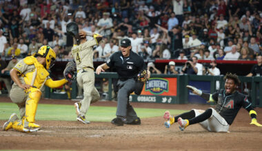 Diamondbacks walk-off Padres Geraldo Perdomo...