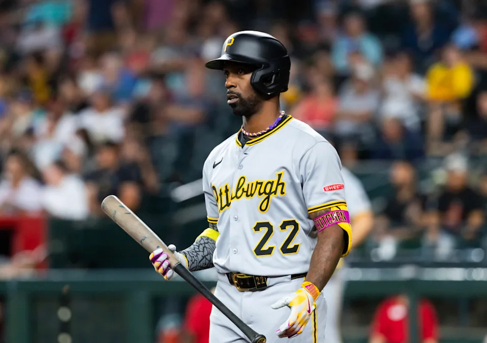 Pittsburgh Pirates outfielder Andrew McCutchenMark J. Rebilas-Imagn Images