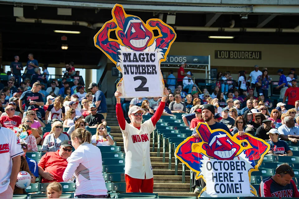 They're riding high in Cleveland after the NBA Finals. Can the Indians keep it up? (Getty Images)