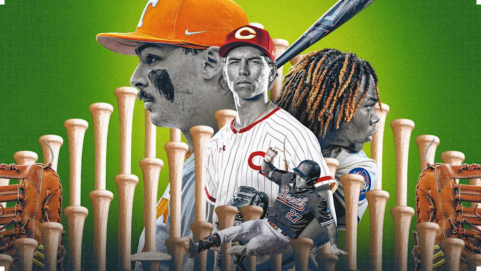 Andrew Fischer, Seth Hernandez, Quentin Young and Brandon Compton are among the prospects who made a statement at this week's MLB Draft Combine. (Jonathan Castro/Yahoo Sports)