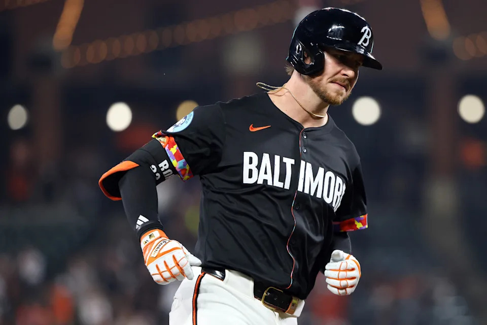 Baltimore Orioles outfielder Ryan O'HearnDaniel Kucin Jr&period;-Imagn Images