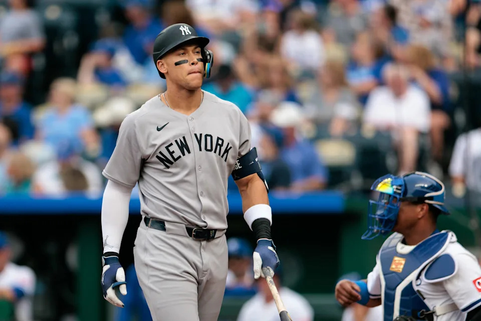 New York Yankees outfielder Aaron Judge (99)Credit: William Purnell-Imagn Images