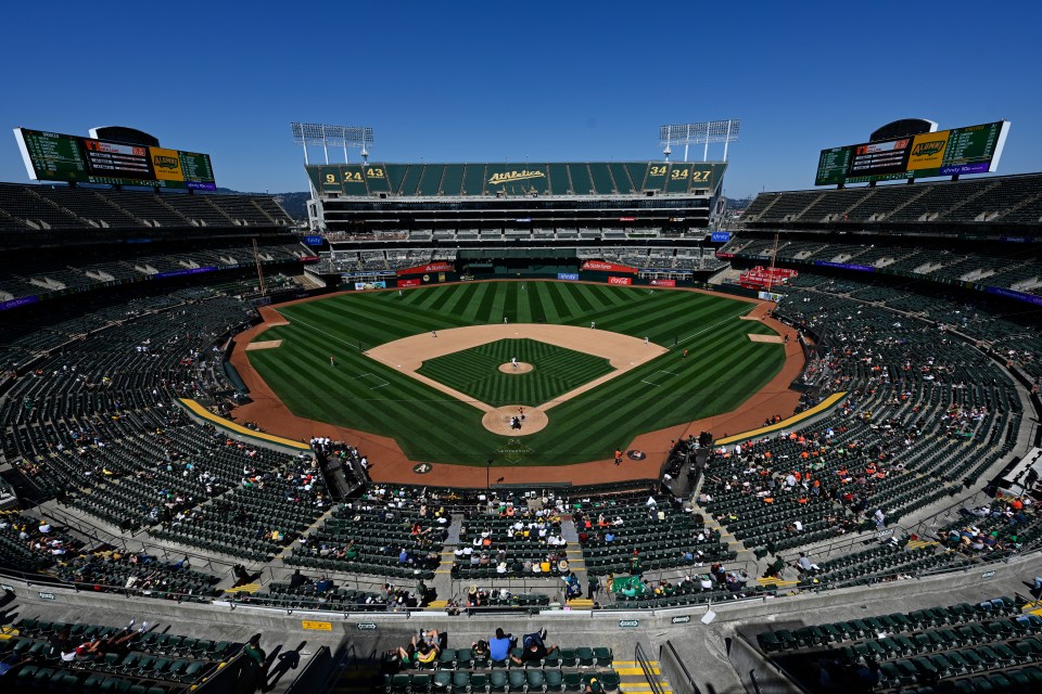 The Oakland Coliseum played host to the Athletics from 1968-2024.