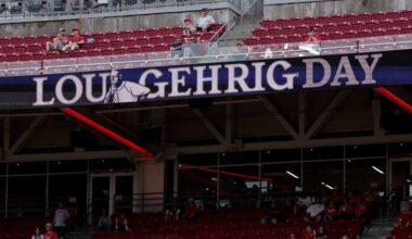 Reds host Lou Gehrig Day at Great American Ball Park for ALS awareness