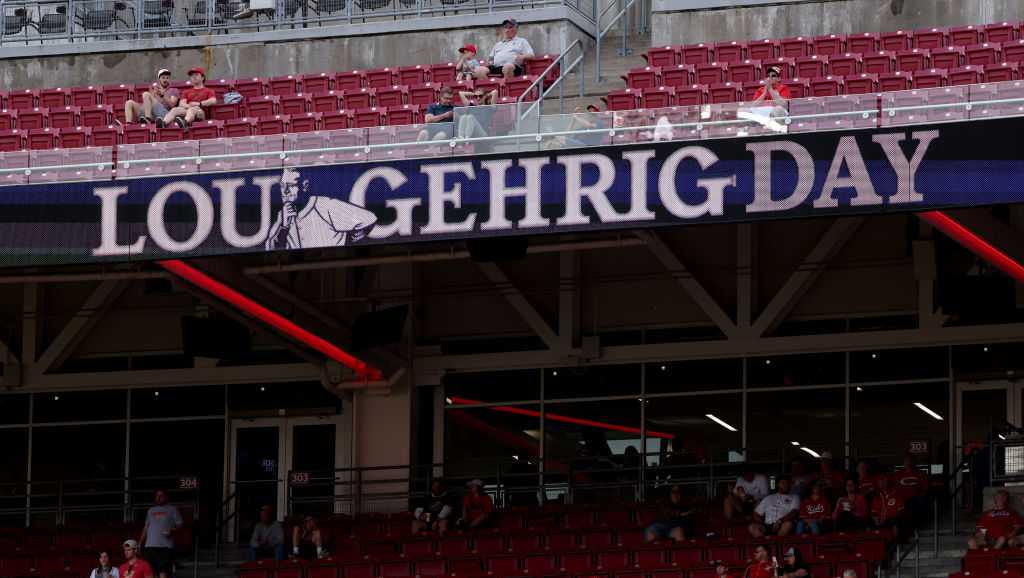 Reds host Lou Gehrig Day at Great American Ball Park for ALS awareness
