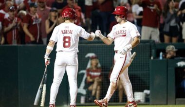 NCAA baseball tournament: Super regional schedule