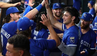 Caglianone hits first two homers in Royals win