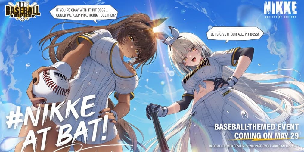 Goddess of Victory: Nikke continues its baseball theme with an appearance during the Padres vs Dodgers game