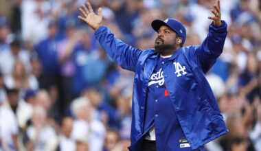 Ice Cube Reacts to Having His Own Los Angeles Dodgers Bobblehead Day