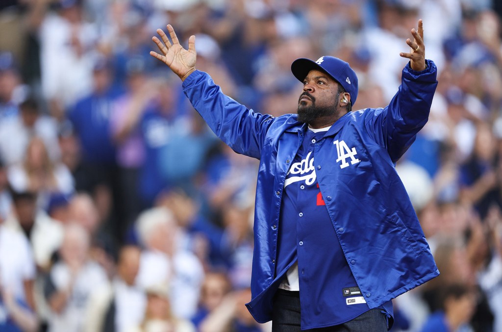 Ice Cube Reacts to Having His Own Los Angeles Dodgers Bobblehead Day