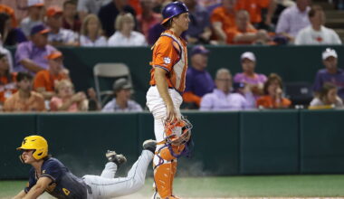 Clemson bullpen battered, Tigers now have to win three to advance out of NCAA regional