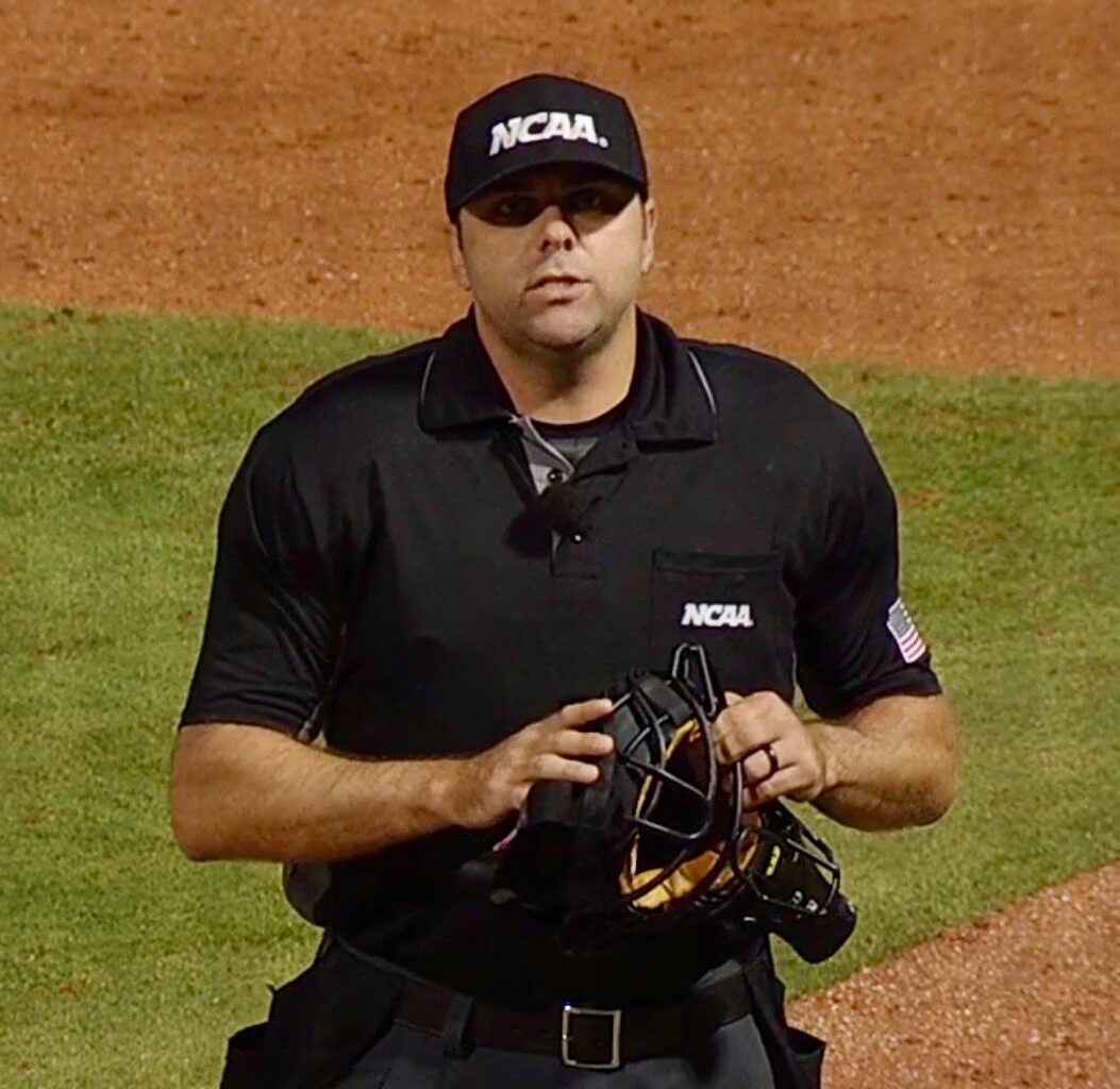 Shrewsbury's Brian Marine umps Regionals & Super Regionals