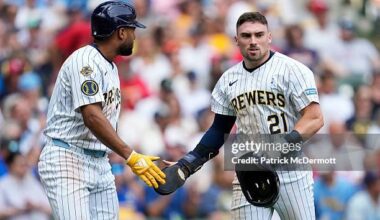 Cubs vs. Brewers Series Injured List - June 17-19