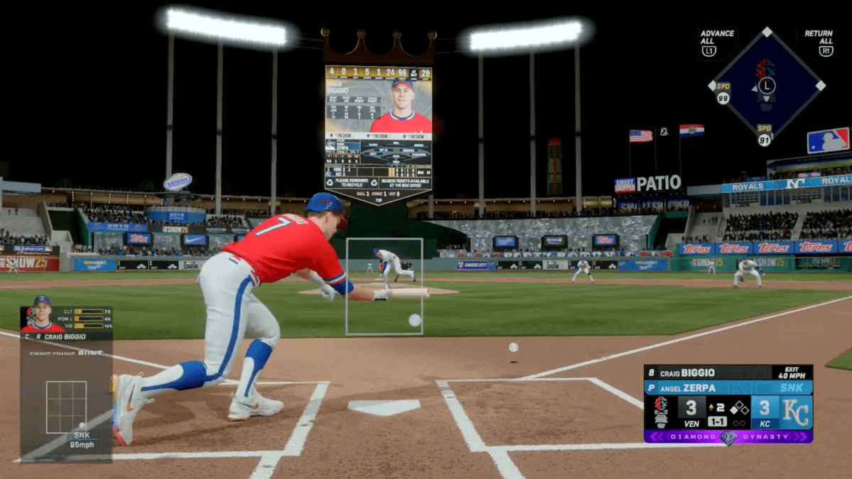 mlb the show 25 bunt cheese