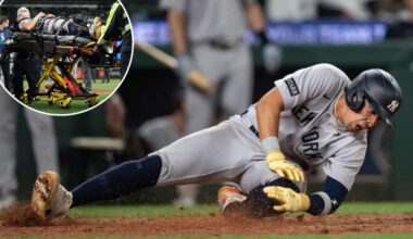 Oswaldo Cabrera not ruling out late-season Yankees return after gruesome injury