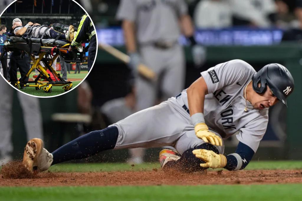 Oswaldo Cabrera not ruling out late-season Yankees return after gruesome injury