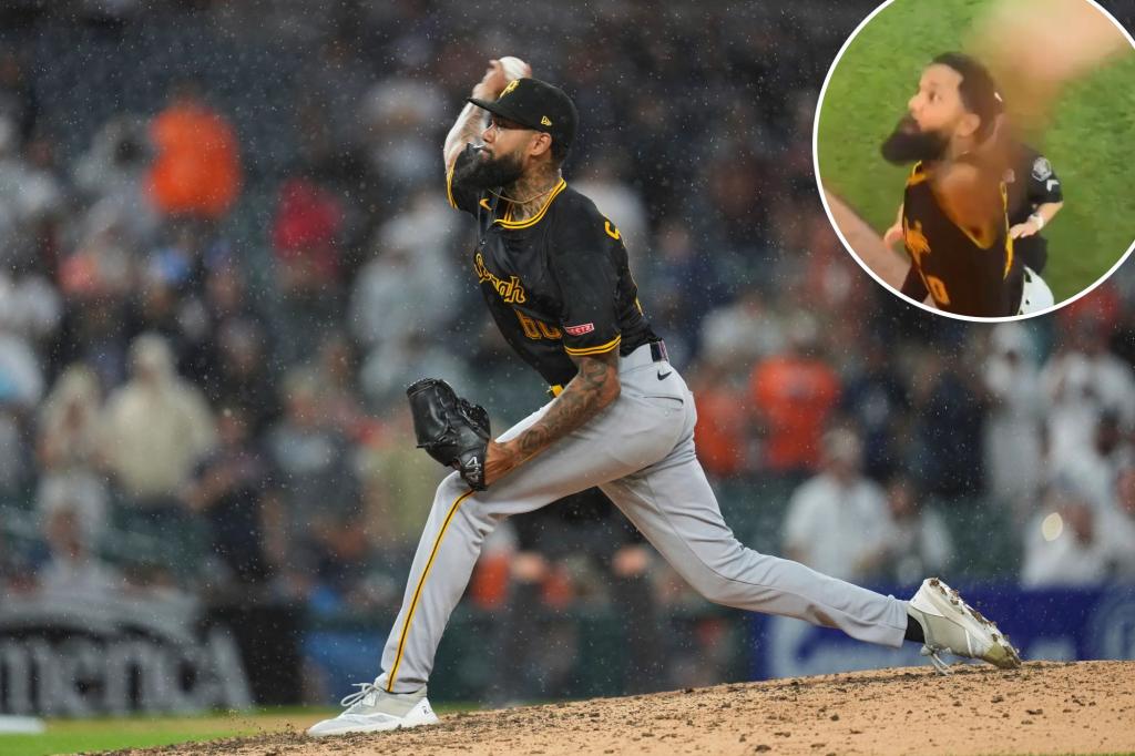 MLB suspends Pirates' Dennis Santana after wild altercation