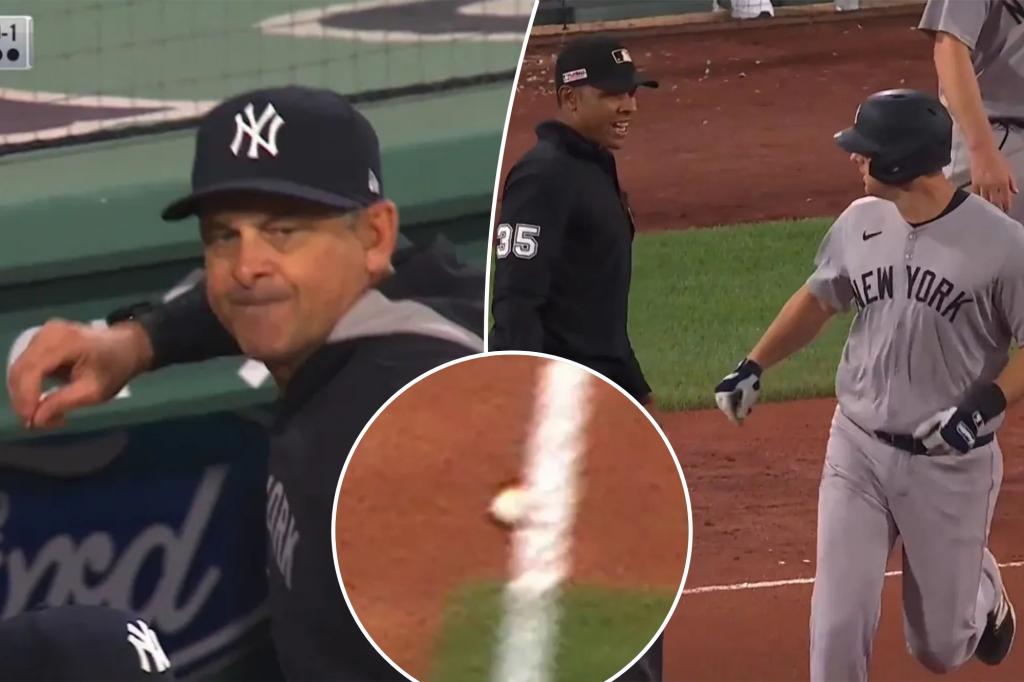 Aaron Boone, DJ LeMahieu tossed after controversial call vs. Red Sox