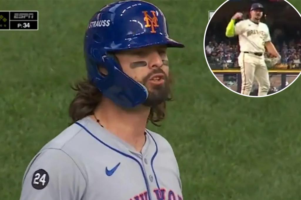 Brewers' Willy Adames was ready for Mets' Jesse Winker in parking lot