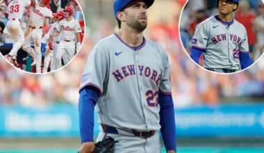 Mets look lifeless again as they're clobbered by Phillies in ugly loss
