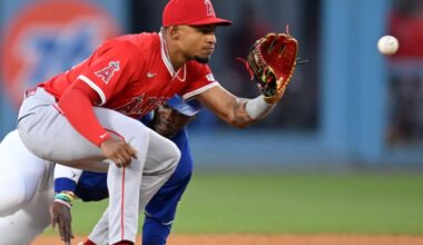 Angels call up Christian Moore in bold move