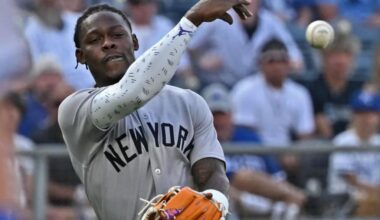 Yankees' Jazz Chisholm Jr. exits early with neck tightness