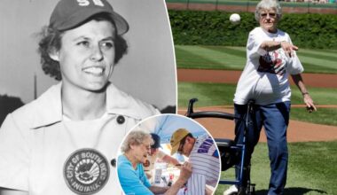 Betsy Jochum, player from women's baseball league that inspired 'A League of Their Own,' dead at 104