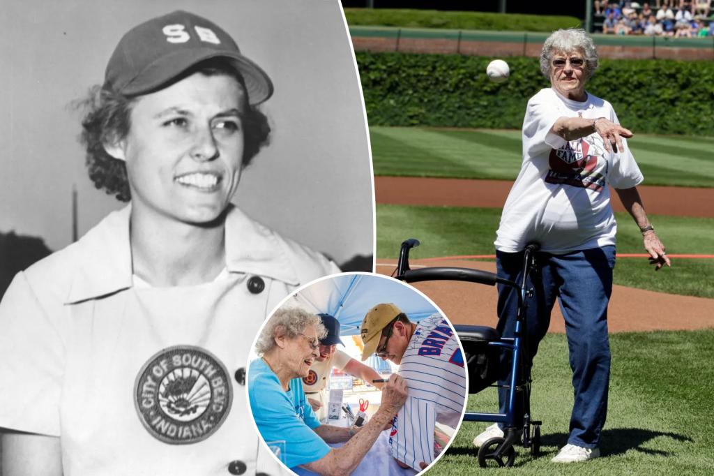 Betsy Jochum, player from women's baseball league that inspired 'A League of Their Own,' dead at 104